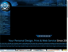 Tablet Screenshot of kbkgraphicdesign.com